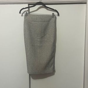 Pencil Skirt with Side Zipper